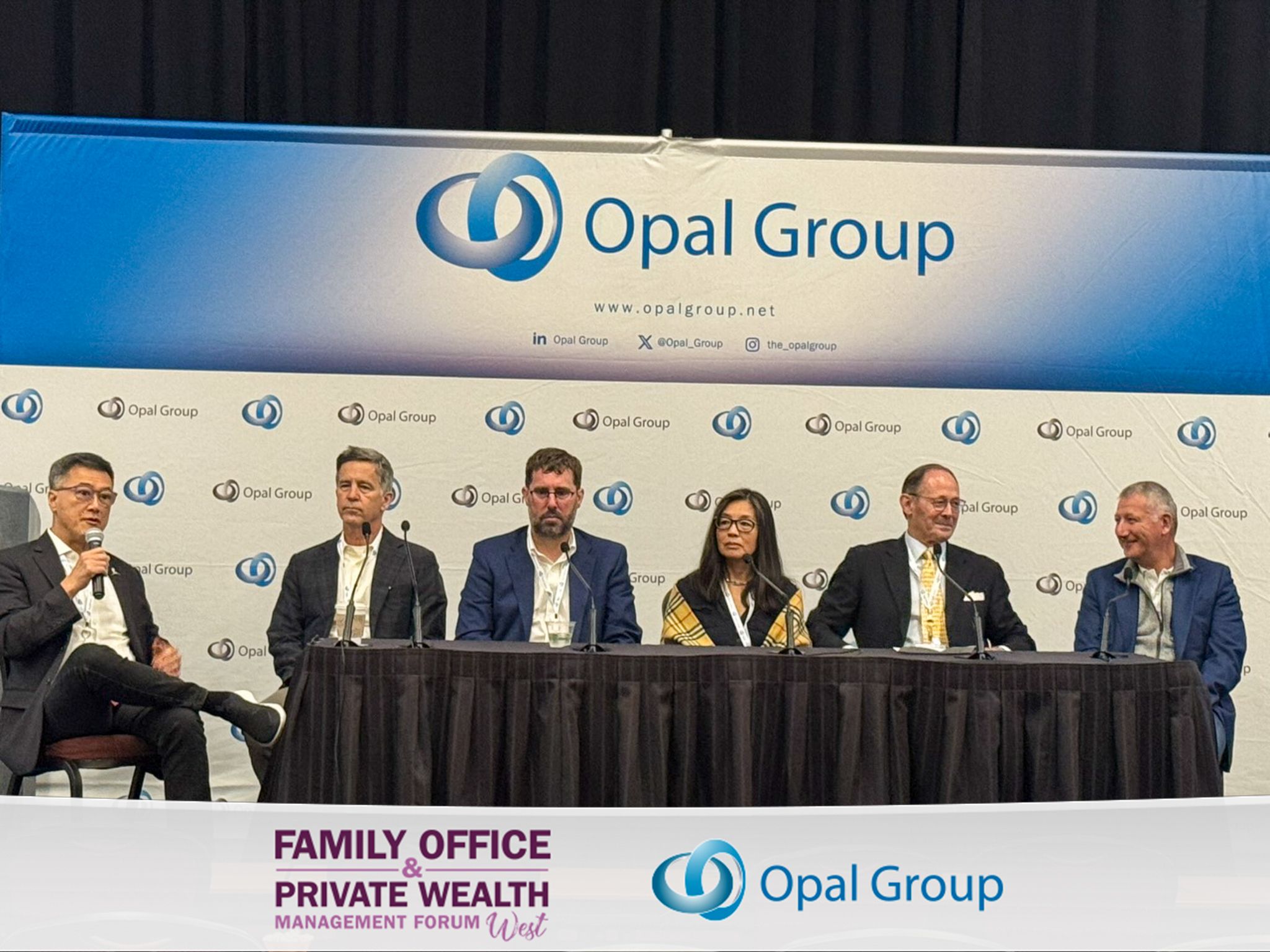 Family Office panel in Napa